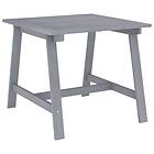 vidaXL Garden Dining Table Grey 88x88x74 cm Solid Acacia Wood