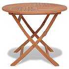 vidaXL Folding Garden Table 85x76 cm Solid Teak Wood