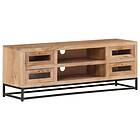 vidaXL TV Cabinet 110x30x40 cm Solid Acacia Wood