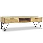 vidaXL TV Cabinet 120x35x35 cm Solid Teak