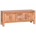 vidaXL TV Cabinet 110x30x45 cm Solid Mahogany Wood