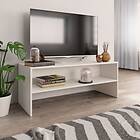 vidaXL TV Cabinet White 100x40x40 cm Chipboard