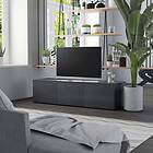 vidaXL TV Cabinet Grey 120x34x30 cm Chipboard