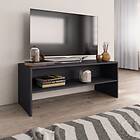 vidaXL TV Cabinet Grey 100x40x40 cm Chipboard