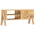 vidaXL TV Cabinet 97x35x47 cm Solid Mango Wood