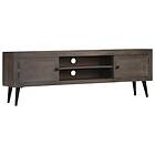 vidaXL TV Cabinet Solid Mango Wood 140x30x45 cm
