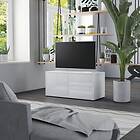vidaXL TV Cabinet High Gloss White 80x34x36 cm Chipboard