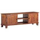 vidaXL TV Cabinet Honey Brown 120x30x41 cm Solid Acacia Wood