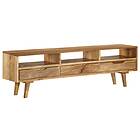 vidaXL TV Cabinet Solid Mango Wood 140x30x41 cm