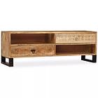 vidaXL TV Cabinet Solid Mango Wood 120x30x40 cm