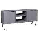 vidaXL TV Cabinet New York Range Grey Solid Pine Wood