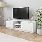 vidaXL TV Cabinet White 120x30x35.5 cm Chipboard