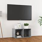 vidaXL TV Cabinet Concrete Grey 72x35x36.5 cm Chipboard