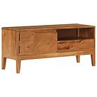 vidaXL TV Cabinet Solid Wood 88x30x40 cm