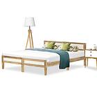 vidaXL Bed Frame Solid Mango Wood 160 cm