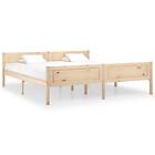 vidaXL Bed Frame Solid Pine Wood 180x200 cm