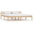 vidaXL Bed Frame Solid Pine Wood 180x200 cm 6FT Super King