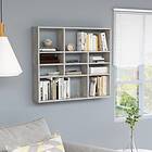 vidaXL Wall Shelf Concrete Grey 90x16x78 cm Chipboard