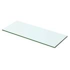 vidaXL Shelf Panel Glass Clear 50x15 cm