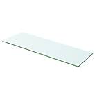 vidaXL Shelf Panel Glass Clear 60x15 cm