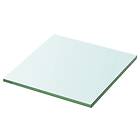 vidaXL Shelf Panel Glass Clear 20x20 cm