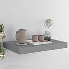 vidaXL Floating Wall Shelf Grey 40x23x3.8 cm MDF