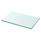 vidaXL Shelf Panel Glass Clear 30x15 cm