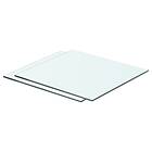 vidaXL Shelves 2 pcs Panel Glass Clear 40x30 cm