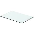 vidaXL Shelf Panel Glass Clear 40x20 cm