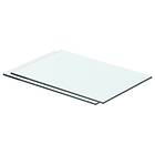 vidaXL Shelves 2 pcs Panel Glass Clear 40x20 cm