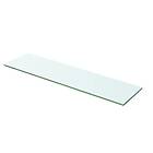 vidaXL Shelf Panel Glass Clear 60x12 cm