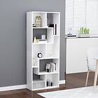 vidaXL Book Cabinet White 67x24x161 cm Chipboard