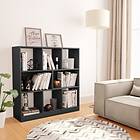 vidaXL Book Cabinet Grey 97.5x29.5x100 cm Chipboard