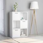 vidaXL Storage Cabinet White 60x29.5x90 cm Chipboard