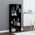 vidaXL Book Cabinet Black 67x24x161 cm Chipboard