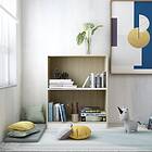 vidaXL Bookshelf White and Sonoma Oak 60x24x74.5 cm Chipboard