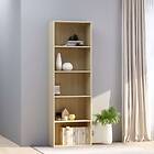 vidaXL 5-Tier Book Cabinet Sonoma Oak 60x30x189 cm Chipboard