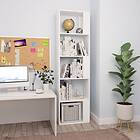 vidaXL Book Cabinet/Room Divider White 45x24x159 cm Chipboard