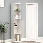 vidaXL Book Cabinet High Gloss White 40x30x189 cm Chipboard