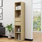 vidaXL Book Cabinet Sonoma Oak 36x30x171 cm Chipboard