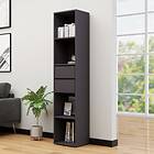 vidaXL Book Cabinet Grey 36x30x171 cm Chipboard