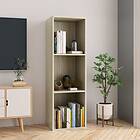 vidaXL Book Cabinet/TV Cabinet Sonoma Oak 36x30x114 cm Chipboard