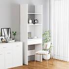 vidaXL Book Cabinet White 60x35x180 cm Chipboard