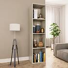 vidaXL Book Cabinet/TV Cabinet Sonoma Oak 36x30x143 cm Chipboard