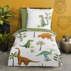 Good Morning Kids Duvet Cover Jurassic P 135x200 cm White