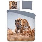 Good Morning Duvet Cover Tiger 200x200 cm Multicolour