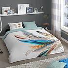 Good Morning Duvet Cover Feather 140x200/220 cm Multicolour