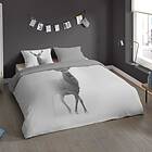 Pure Duvet Cover Grey Deer 140x200/220 cm