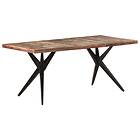 vidaXL Dining Table 180x90x76 cm Solid Reclaimed Wood