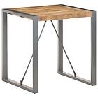 vidaXL Dining Table 70x70x75 cm Solid Rough Mango Wood